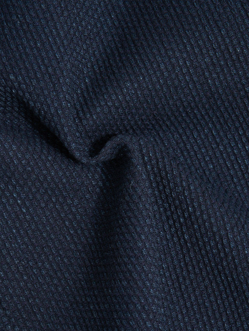 Japan Blue Indigo Sashiko Coverall  texture