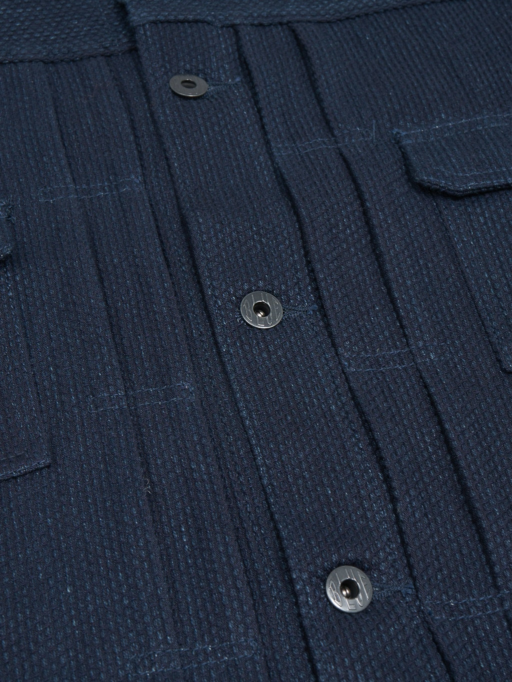 Japan Blue Indigo Sashiko type II jacket  buttons