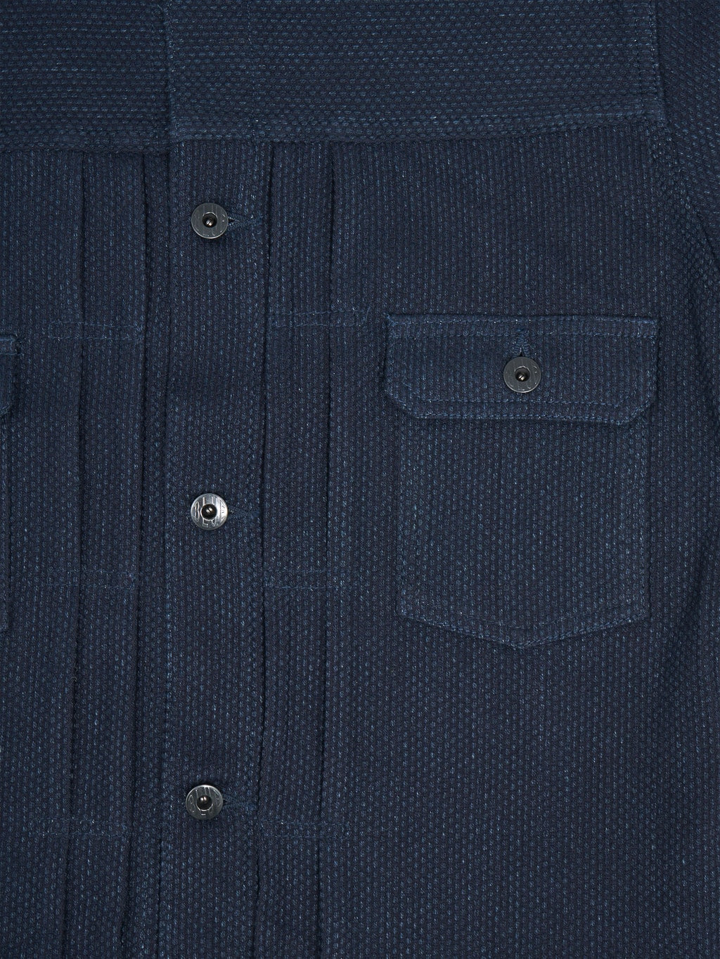 Japan Blue Indigo Sashiko type II jacket  chest pocket