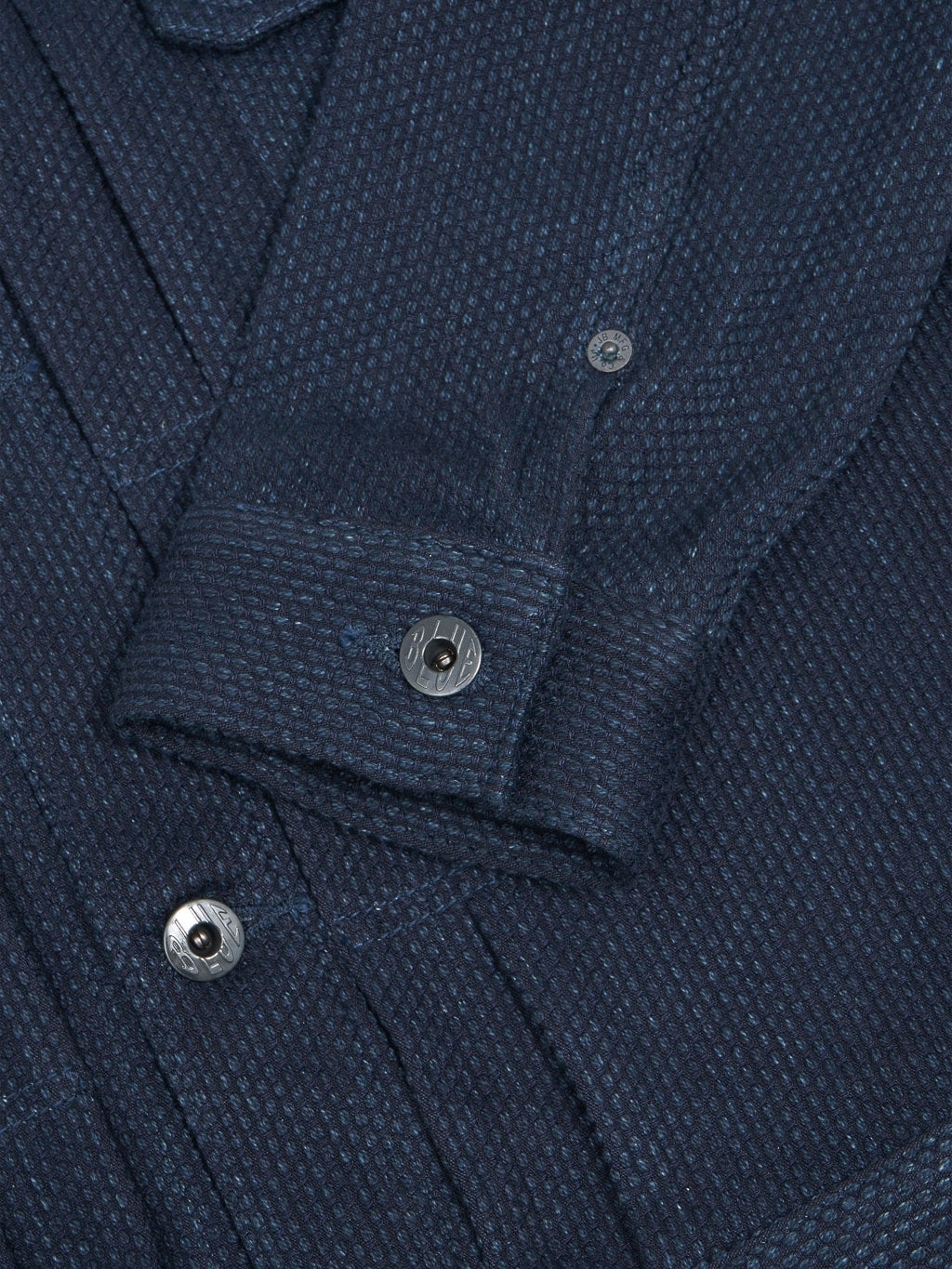Japan Blue Indigo Sashiko type II jacket  cuff