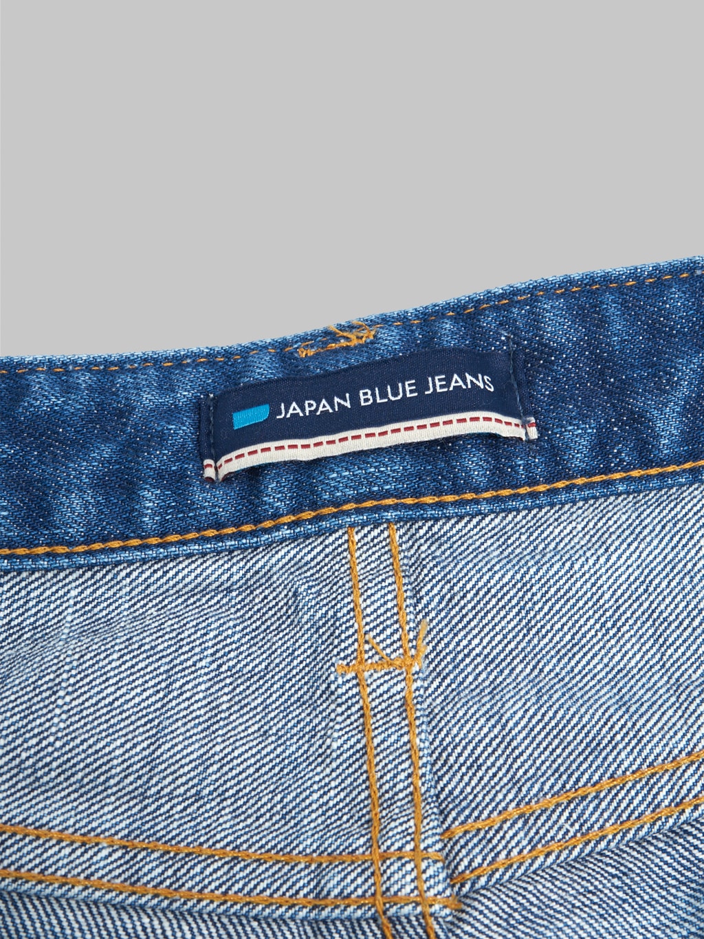 Japan Blue J201 MID US Cotton Circle Washed Tapered selvedge Jeans tag