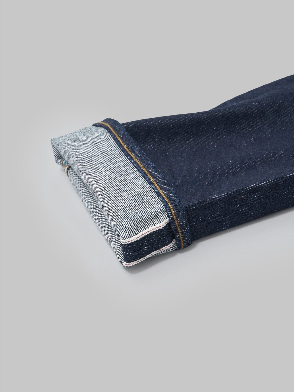 Japan Blue J205 Stretch Circle Tapered denim Jeans selvedge closeup
