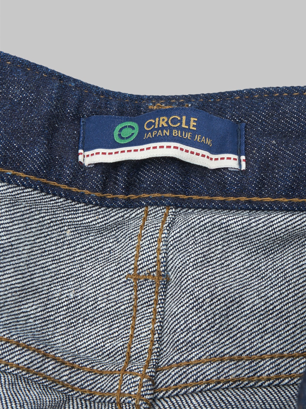 Japan Blue J205 Stretch Circle Tapered denim Jeans stitching