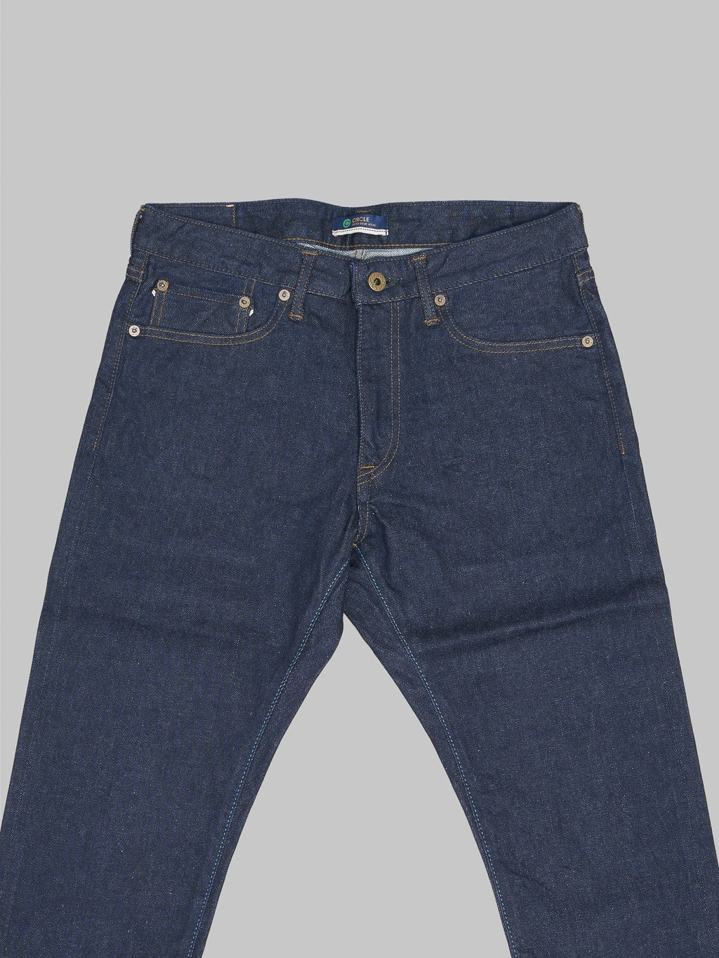 Japan Blue J205 Stretch Circle Tapered denim Jeans waist