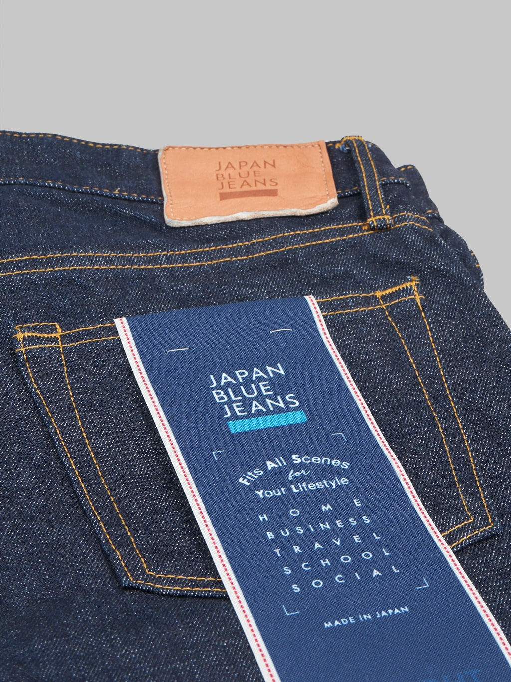 Japan Blue J301 US Cotton Circle Straight Jeans pocket flasher