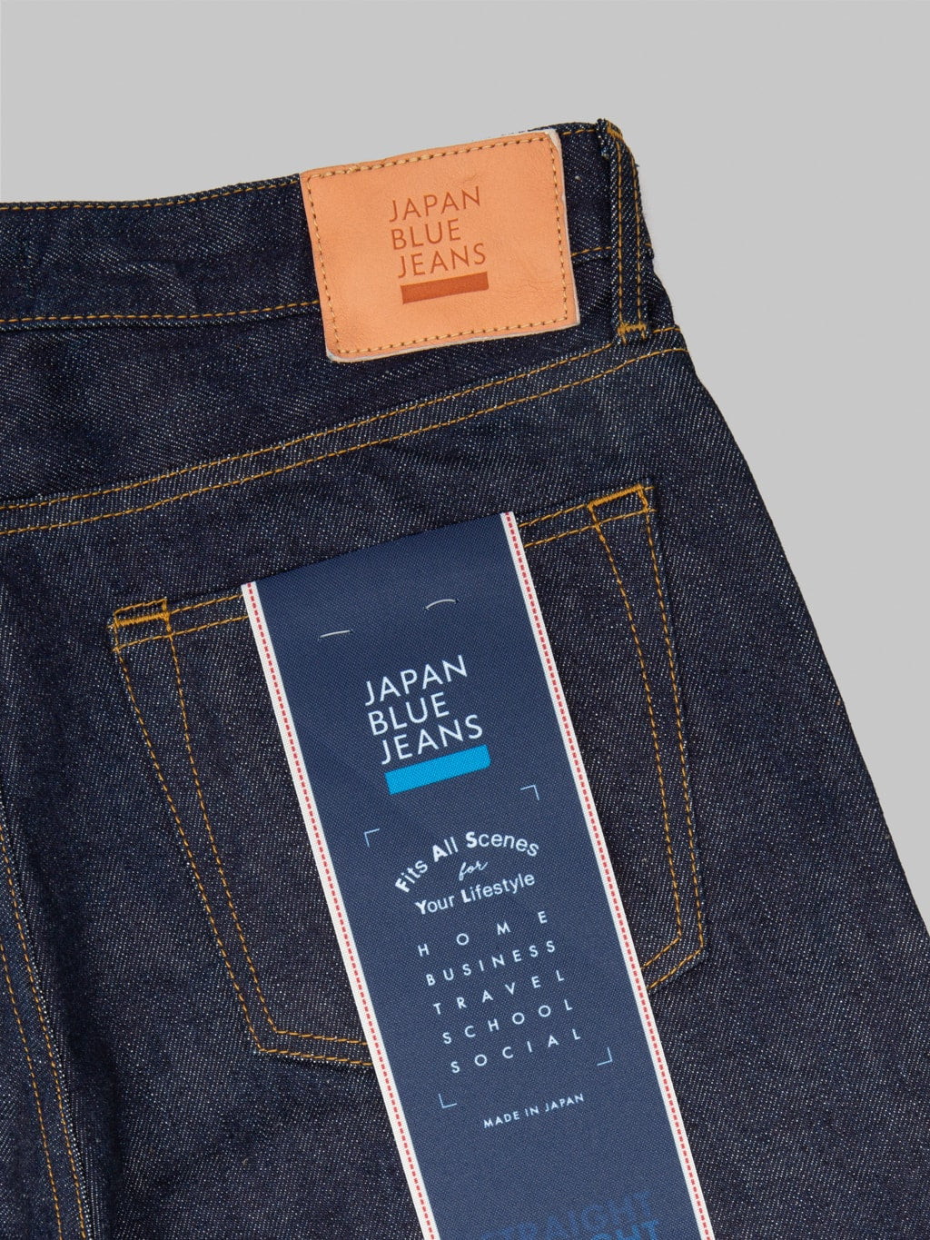 Japan Blue J304 12.5oz Africa cotton Circle Straight Jeans