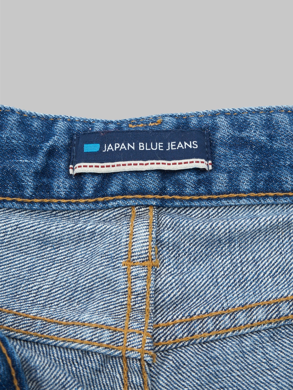 Japan Blue J304 Africa cotton Stonewashed Straight Jeans interior label