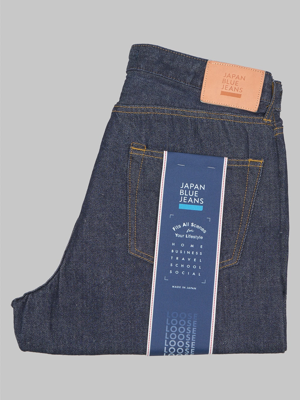 Japan Blue J508 lightweight selvedge denim loose Jeans  100 cotton