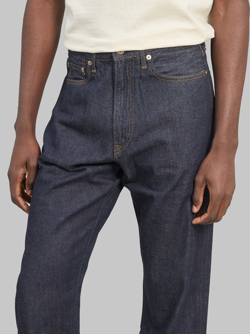 Japan Blue J508 lightweight selvedge denim loose Jeans waist