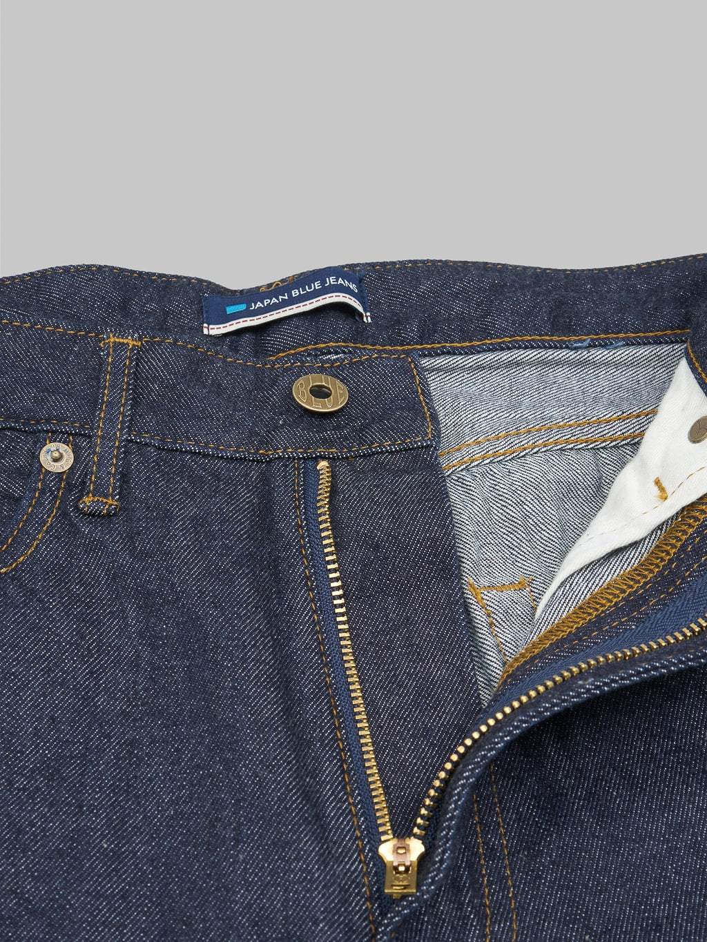 Japan Blue J508 lightweight selvedge denim loose Jeans zipper