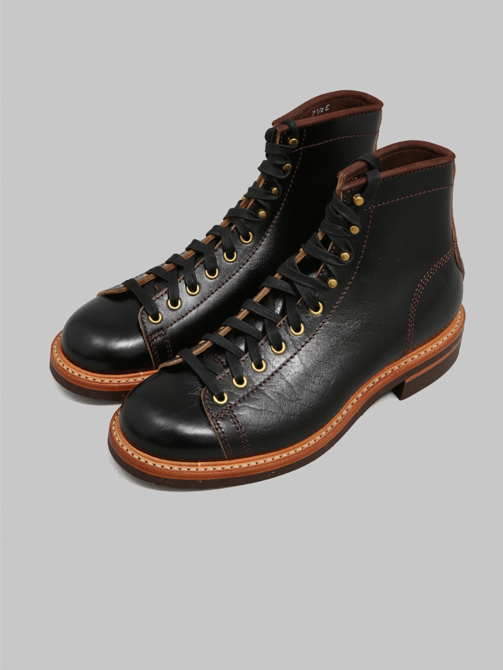 John Lofgren Monkey Boots Shinki Hikaku Horsebutt Black laces