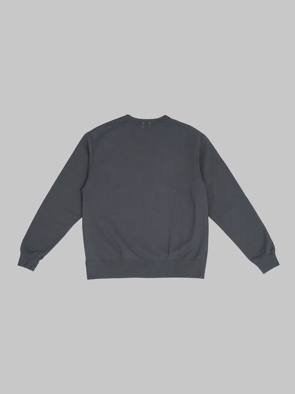 Loop Weft Vintage Pinborder Knit Crewneck Sweatshirt Antique Black back