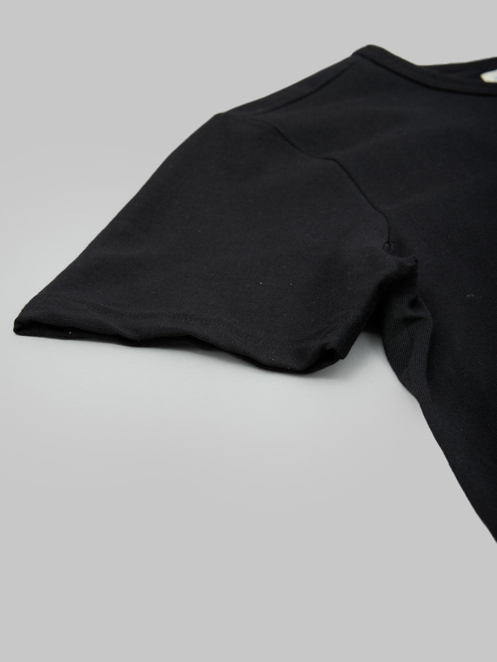 Merz b Schwanen 1950s Loopwheeled Classic TShirt Black sleeve