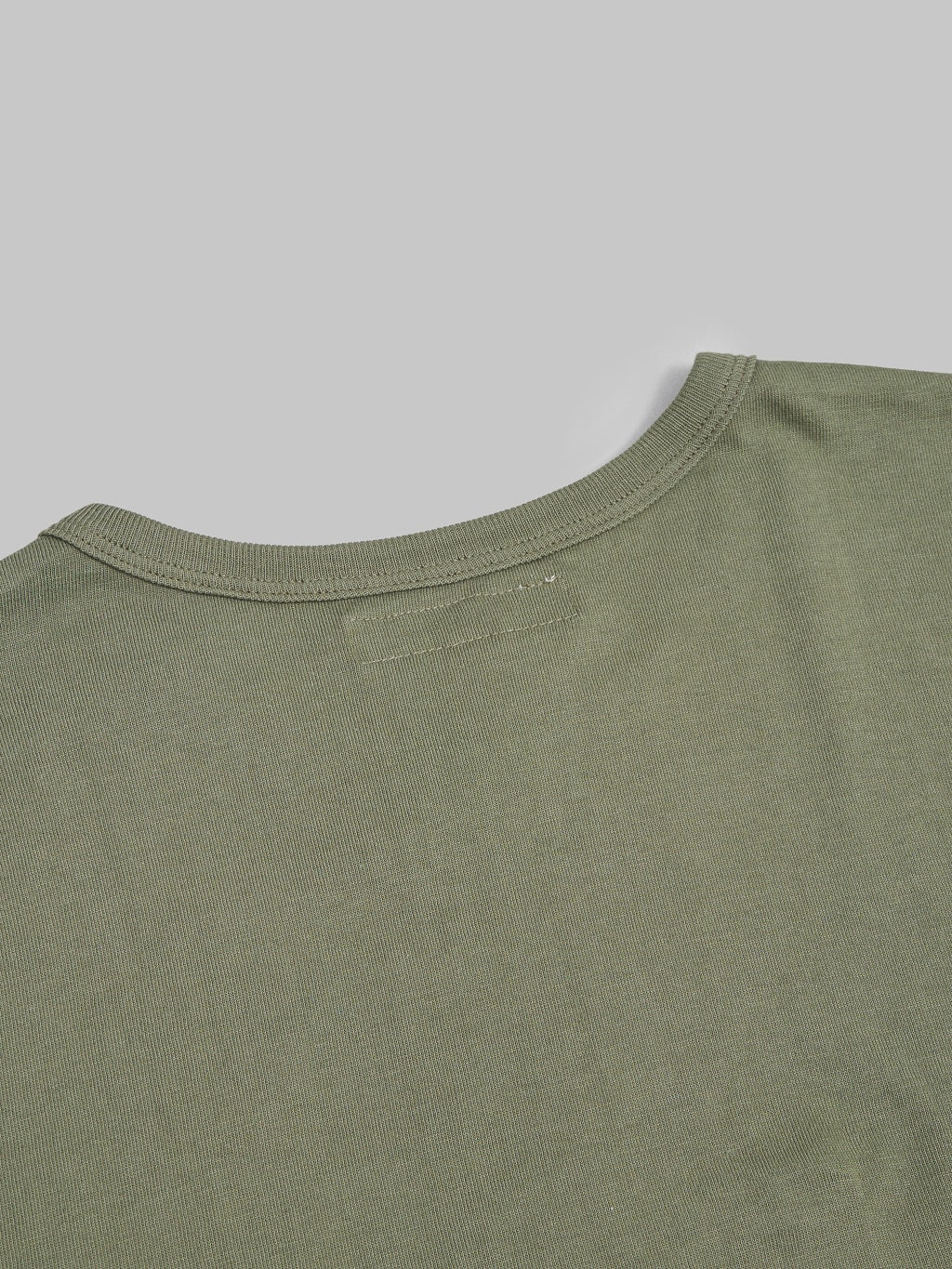 Merz B. Schwanen 1950s 5.5oz Loopwheeled Classic Fit T-Shirt Army Gree