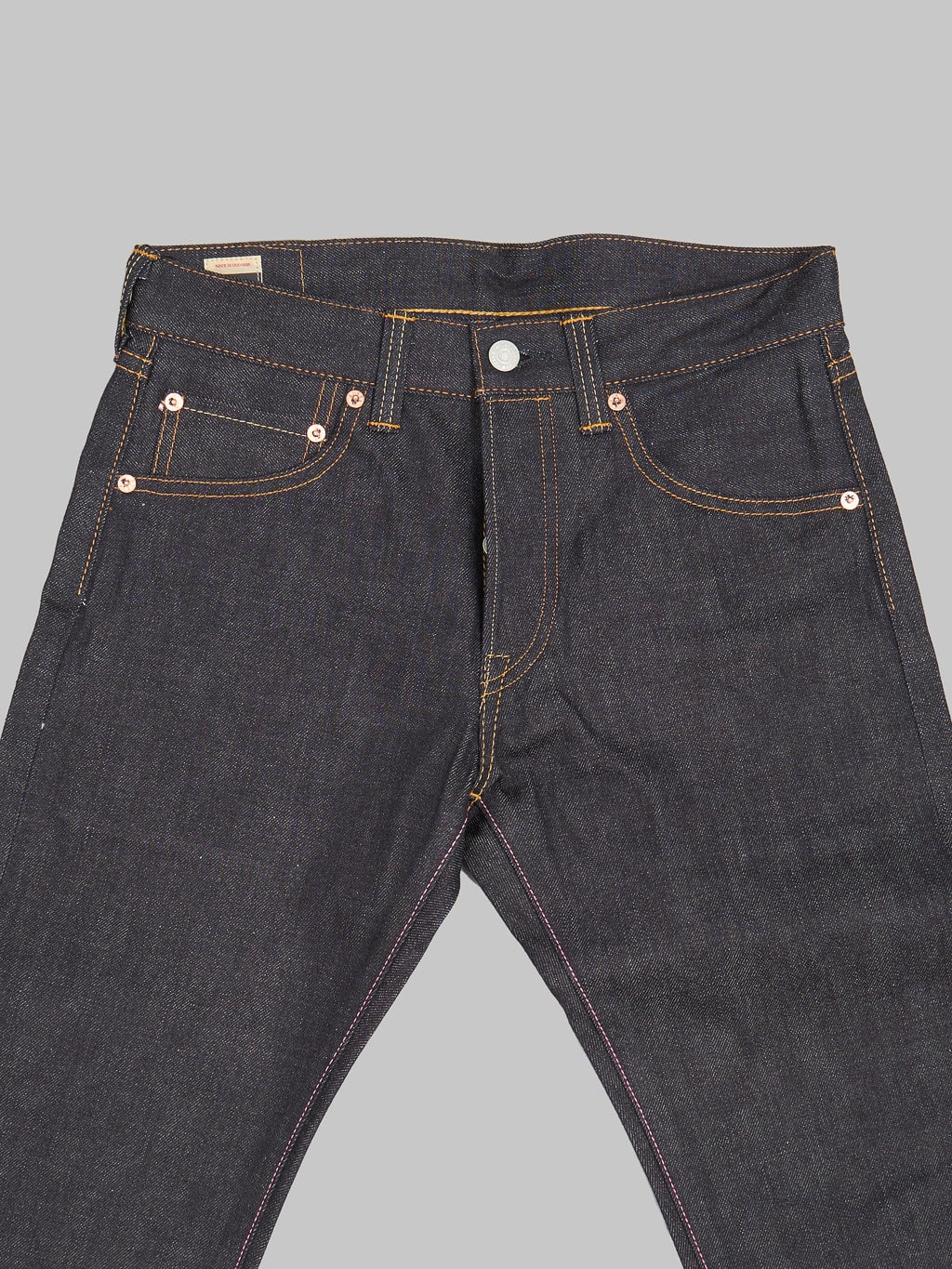 Momotaro 0306 12SP Going To Battle 12oz Tight Tapered Jeans  high rise