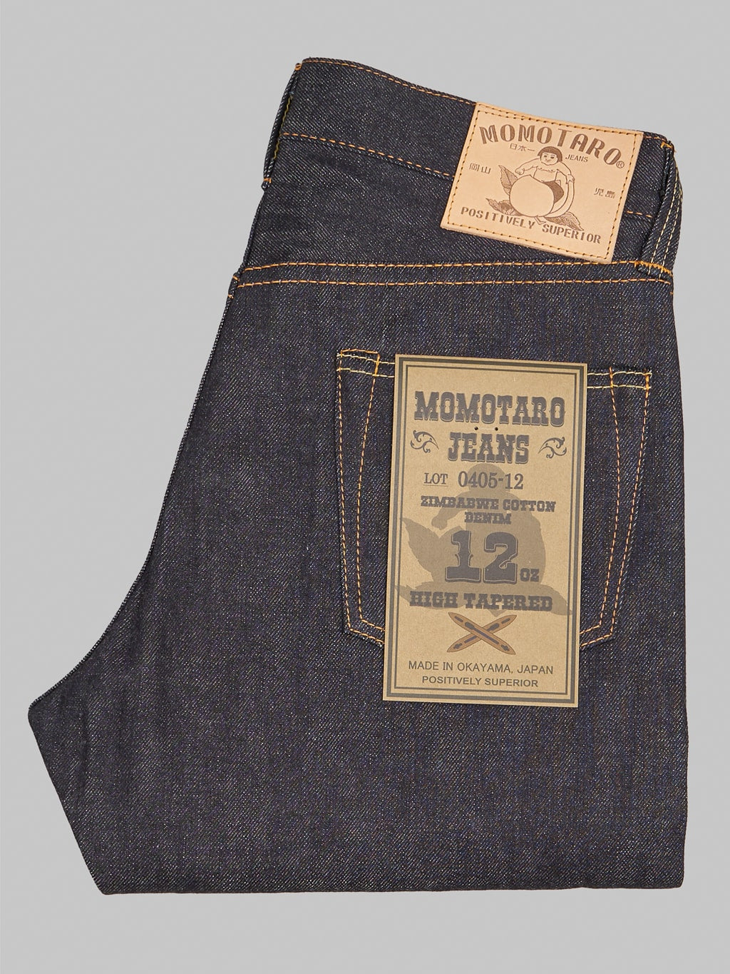 Momotaro 0405 12oz high Tapered Jeans  made in japan