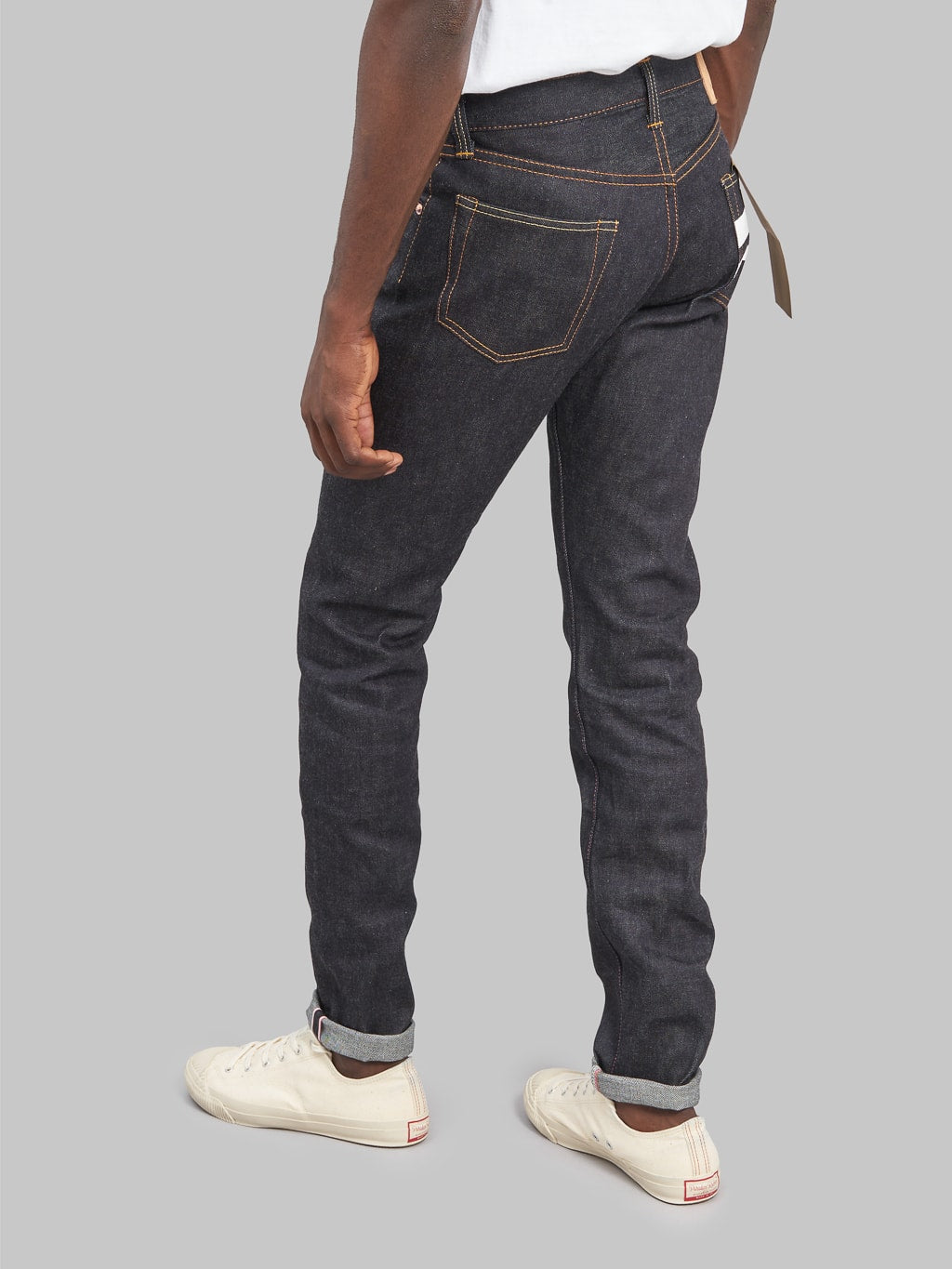 Momotaro 0405 12 going to batle 12oz high Tapered Jeans style