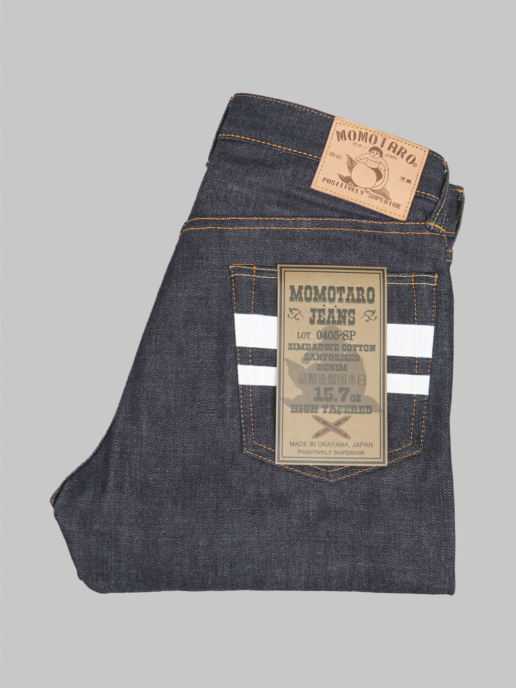 Momotaro 0405 SP Going To Battle High Tapered selvedge Jeans japanese made