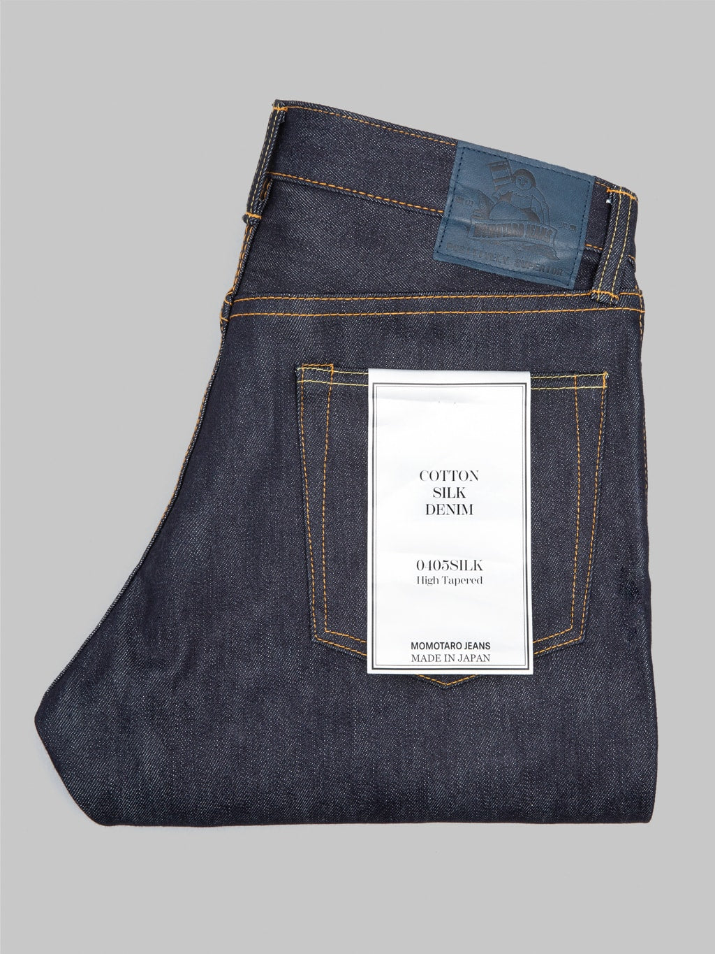 Momotaro 0405SILK 16oz Silk Denim high Tapered selvedge Jeans made in japan