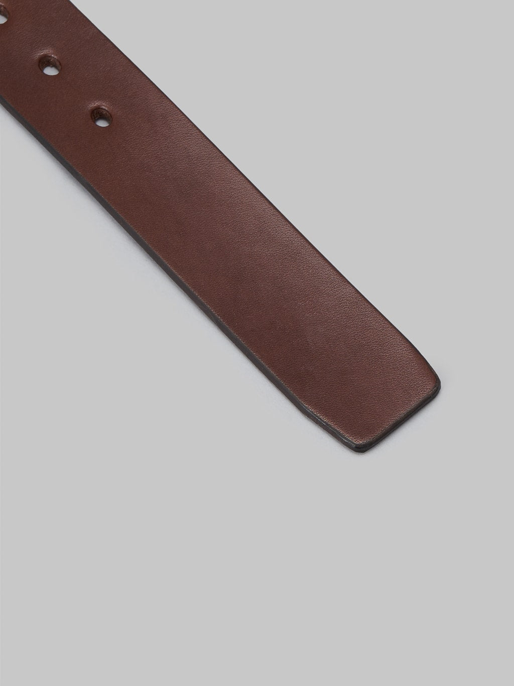 Momotaro AS 58 brown dye Bens Leather Belt cowhide
