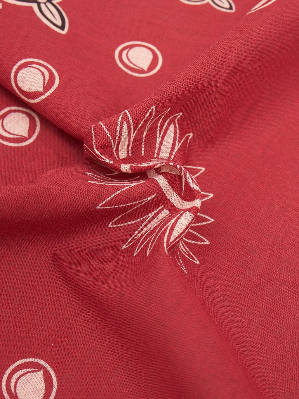 Momotaro AS 60 Original Bandana red high quality cotton fabric