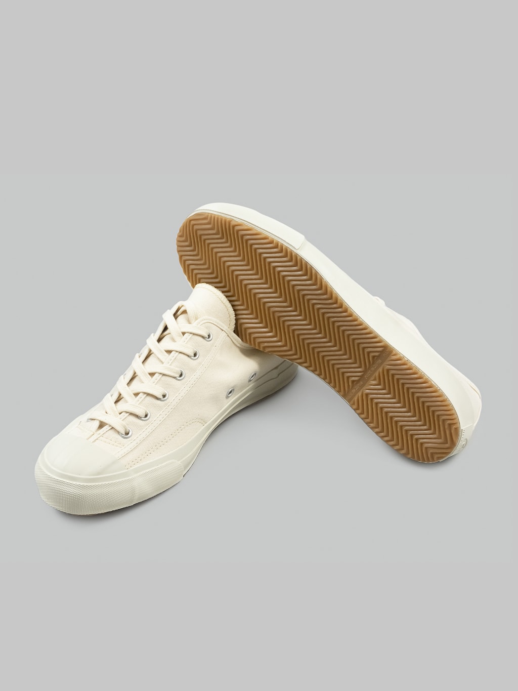 Moonstar Gym Classic White Sneakers vulcanized sole