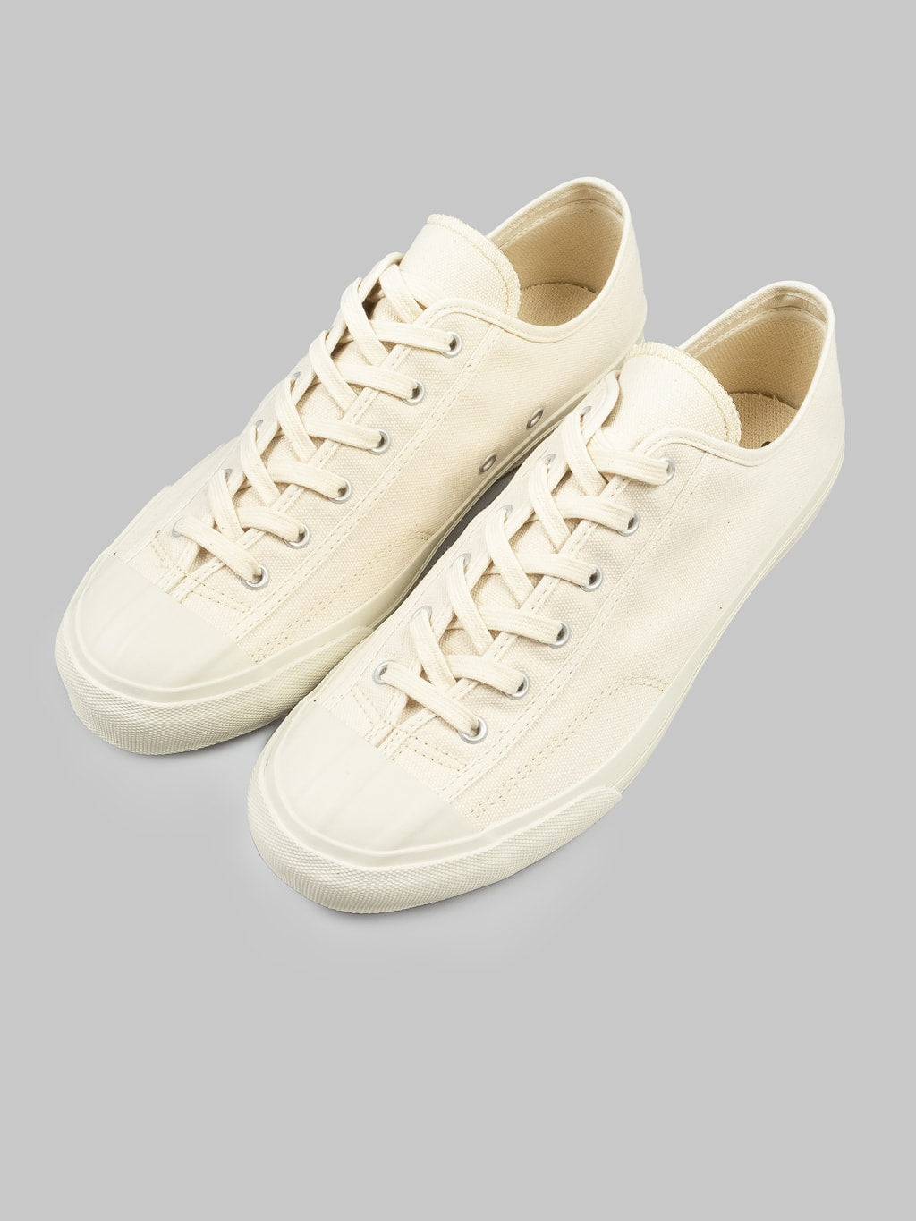 Moonstar Gym Classic White Sneakers craftsmanship
