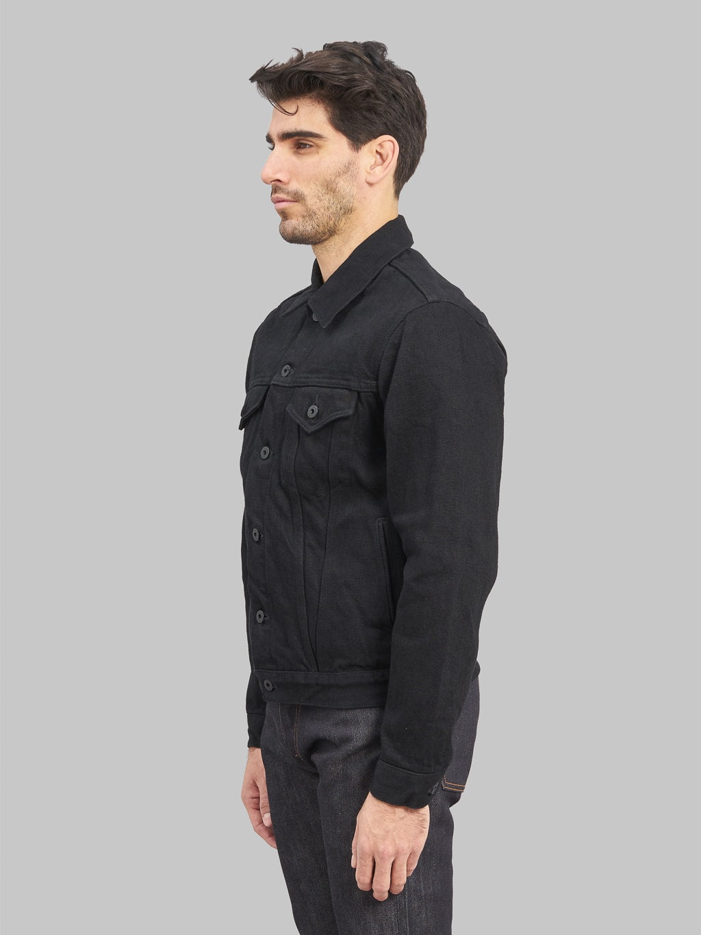 oni secret black denim type iii model side fit