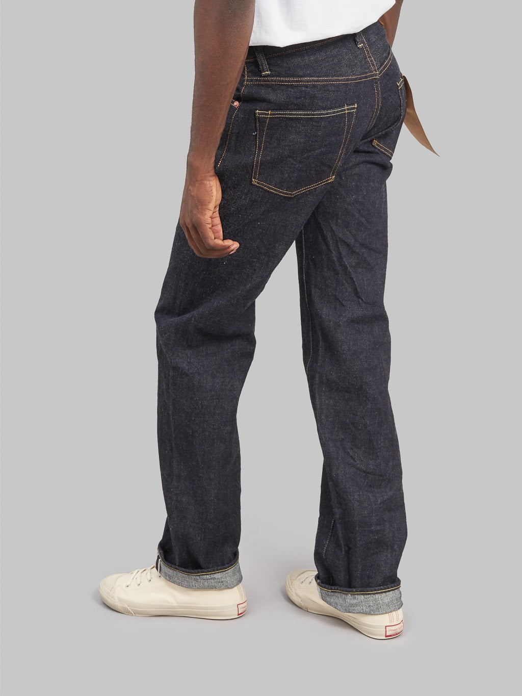 ONI Denim 200 Low Tension 15oz Wide Straight Jeans style