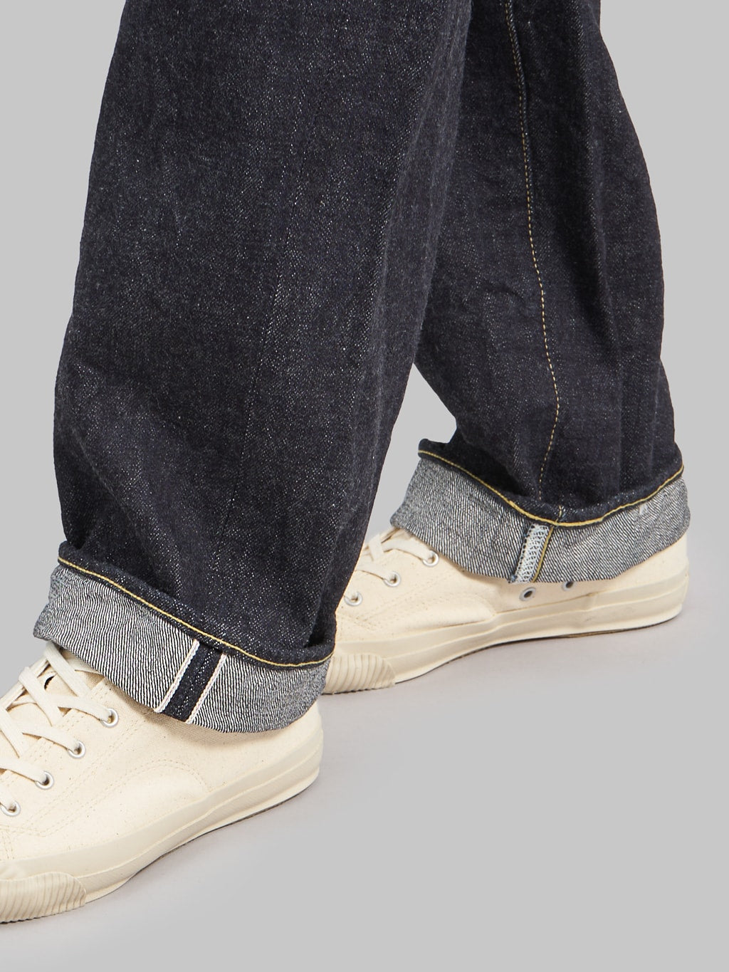 ONI Denim 200 Low Tension 15oz Wide Straight Jeans selvedge id