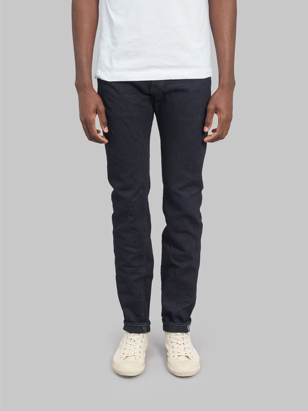 ONI Denim 622 Black Weft 14oz Relaxed Tapered Jeans