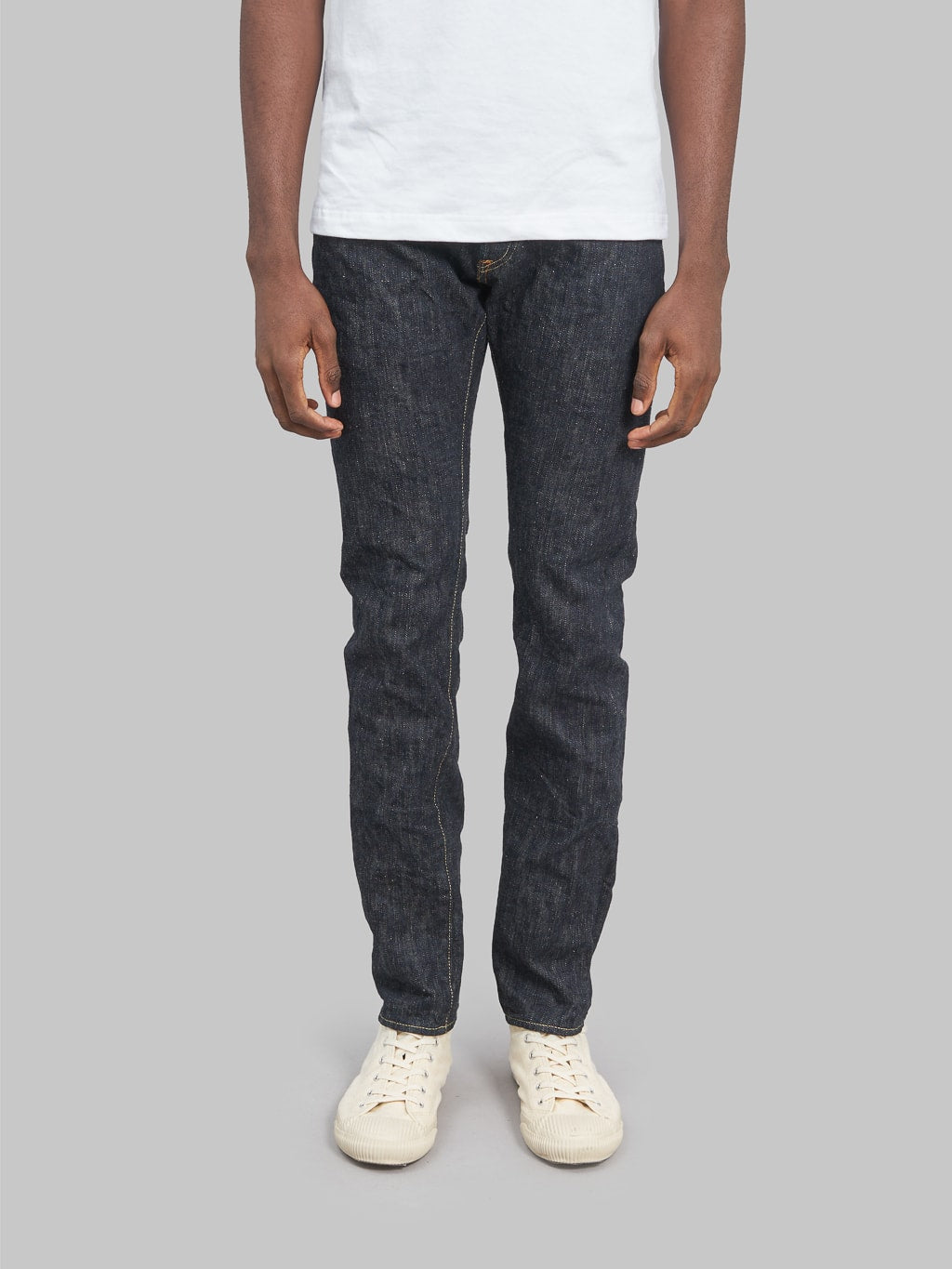 Oni denim kihannen relaxed tapered jeans front fit