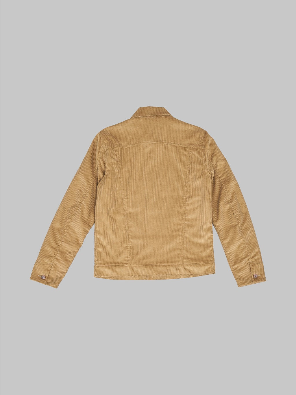 Rogue Territory Supply Jacket Lined Tan Corduroy back