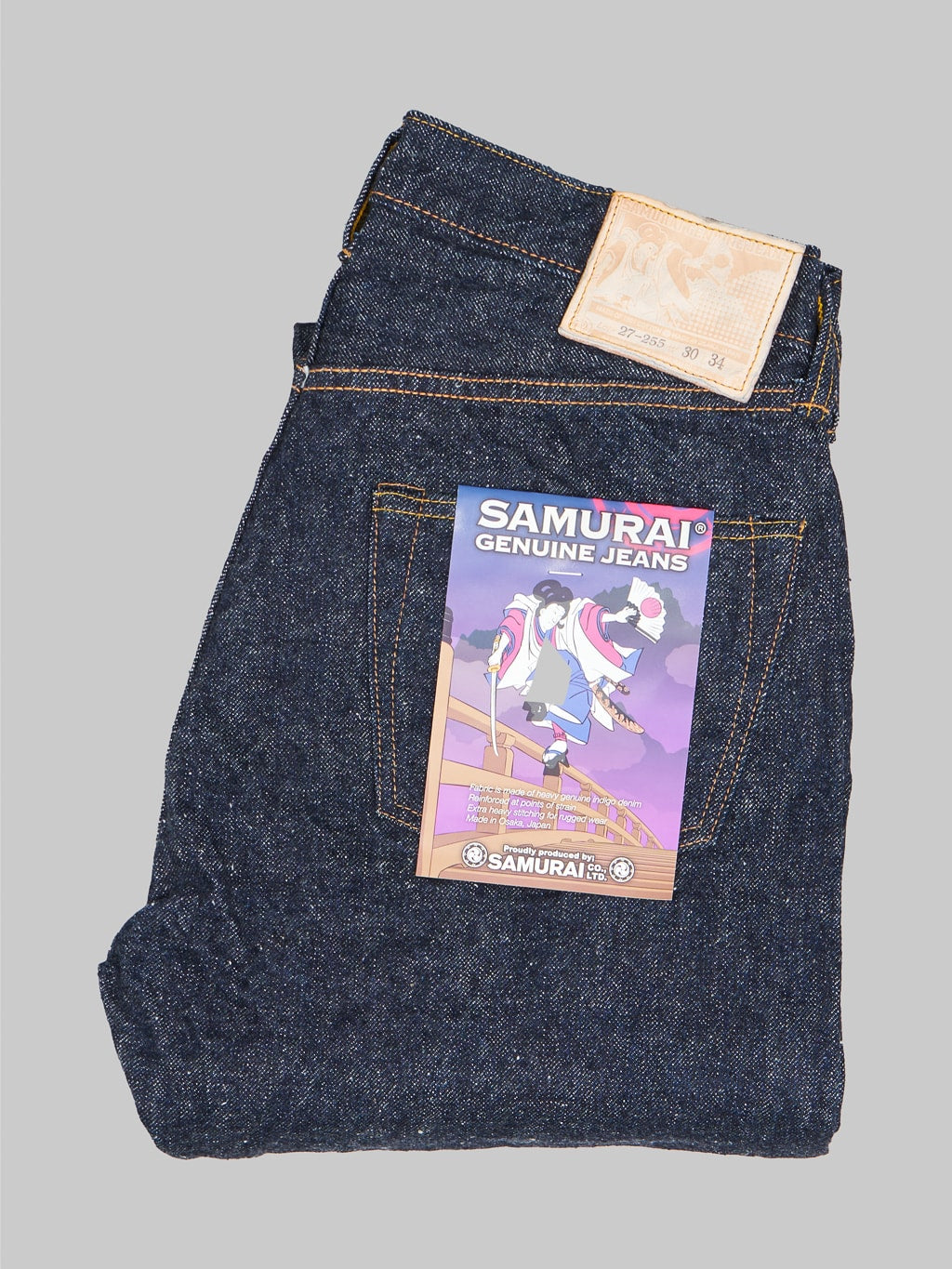 Samurai Jeans S0255XX Ushiwaka 15oz Slim Tapered jeans