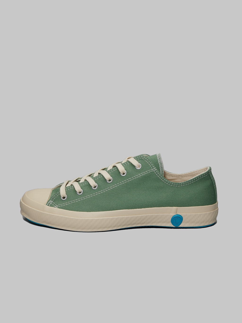 Shoes like pottery low sneaker green made in japan