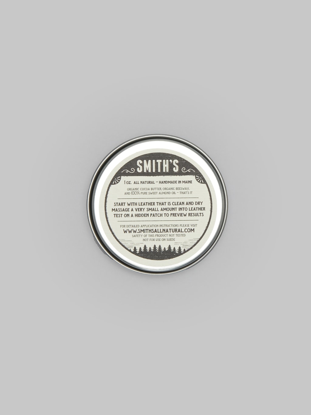 Smith s Leather Balm ingredients composition