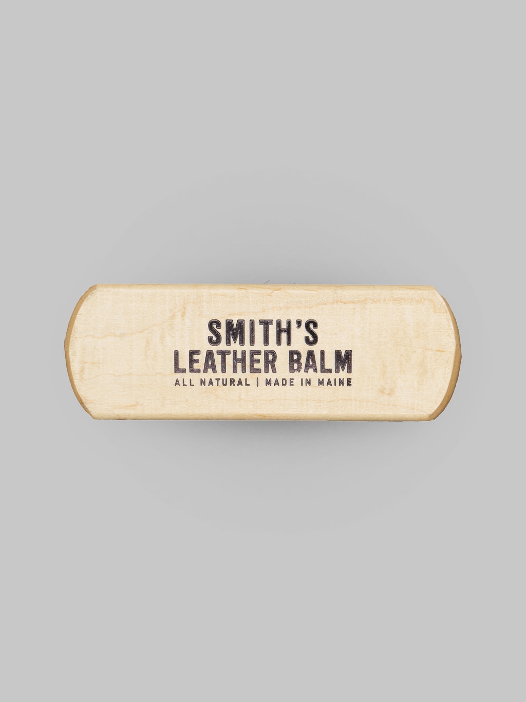 Smith s Leather Balm Horse Hair Brush natural
