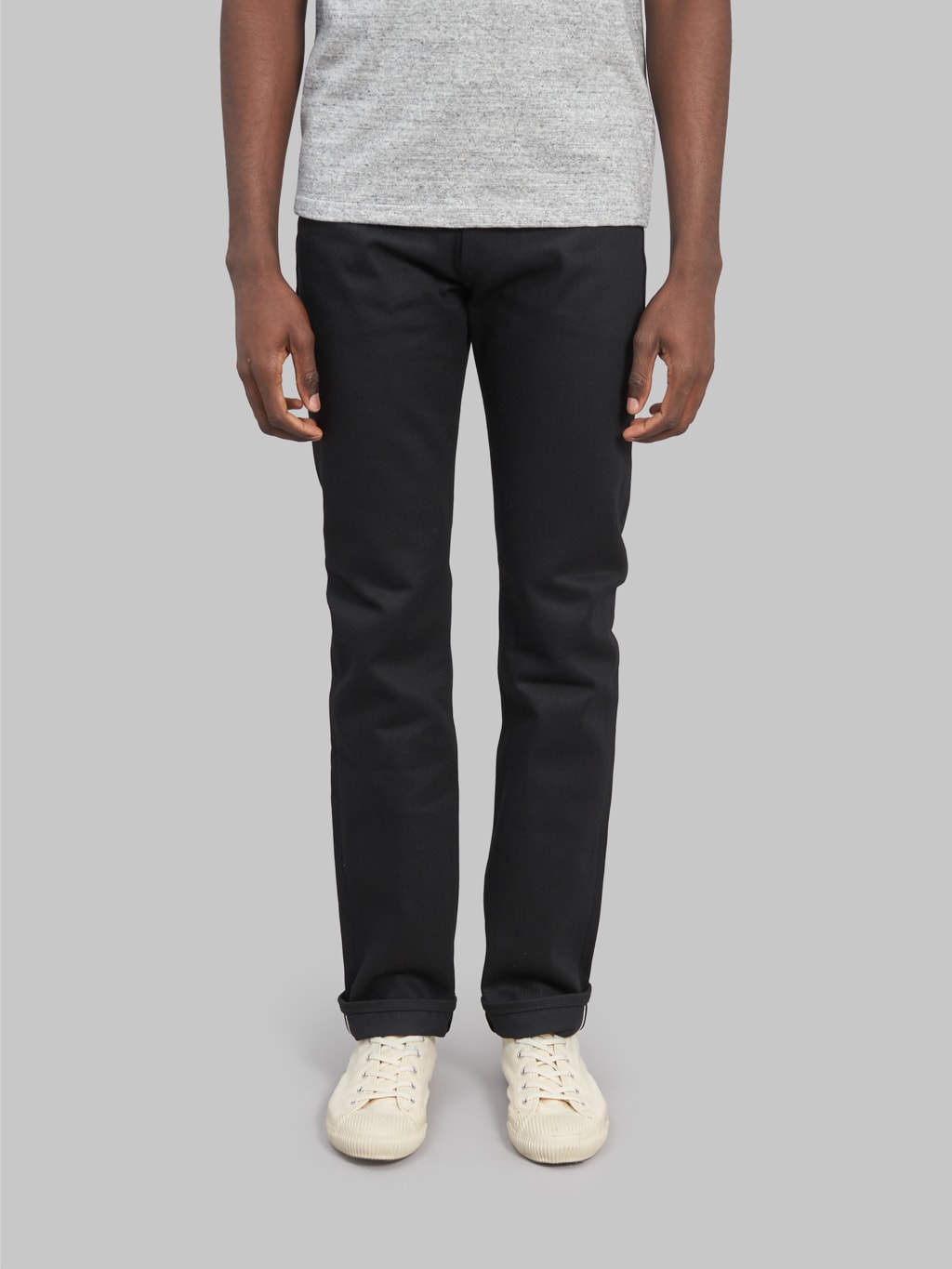 Stevenson Overall Big Sur 210 slim tapered jeans black fit