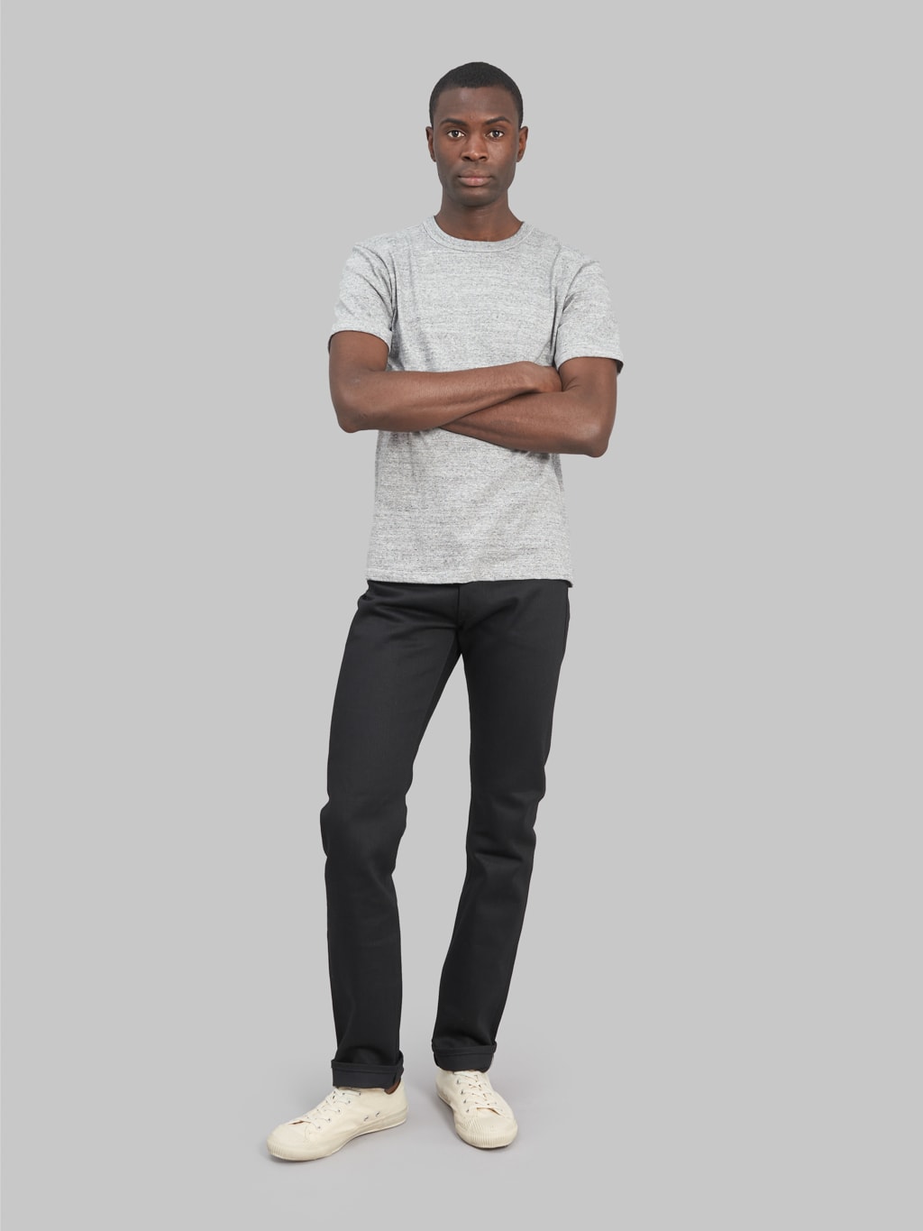 Stevenson Overall Big Sur 210 slim tapered jeans black