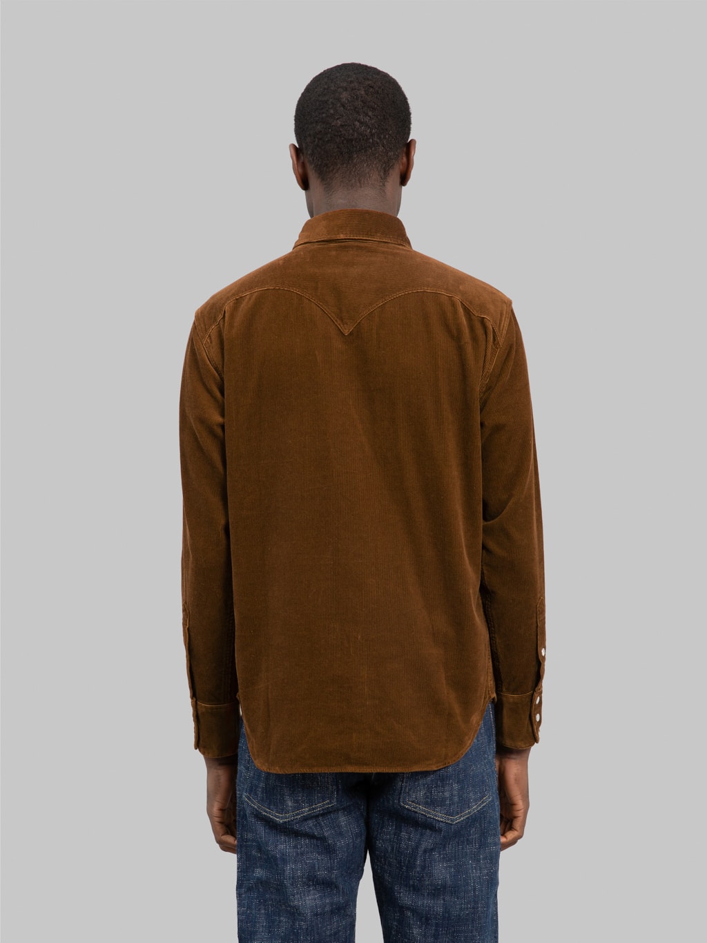 Stevenson Overall Co. Cody Shirt Brown Corduroy