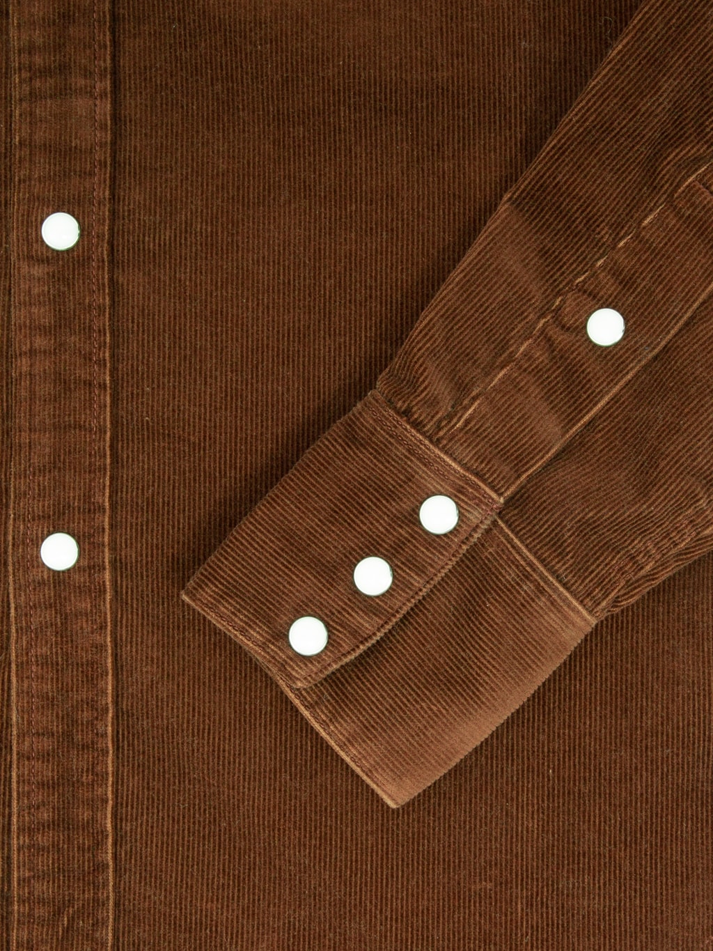 Stevenson Overall Co. Cody Shirt Brown Corduroy