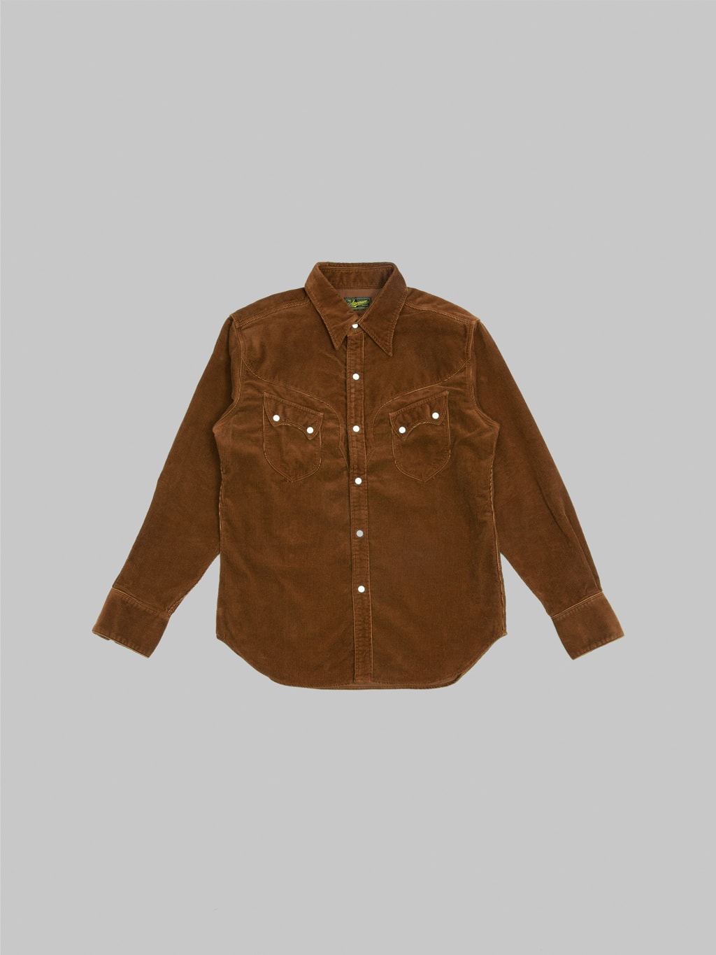 Stevenson Overall Co. Cody Shirt Brown Corduroy