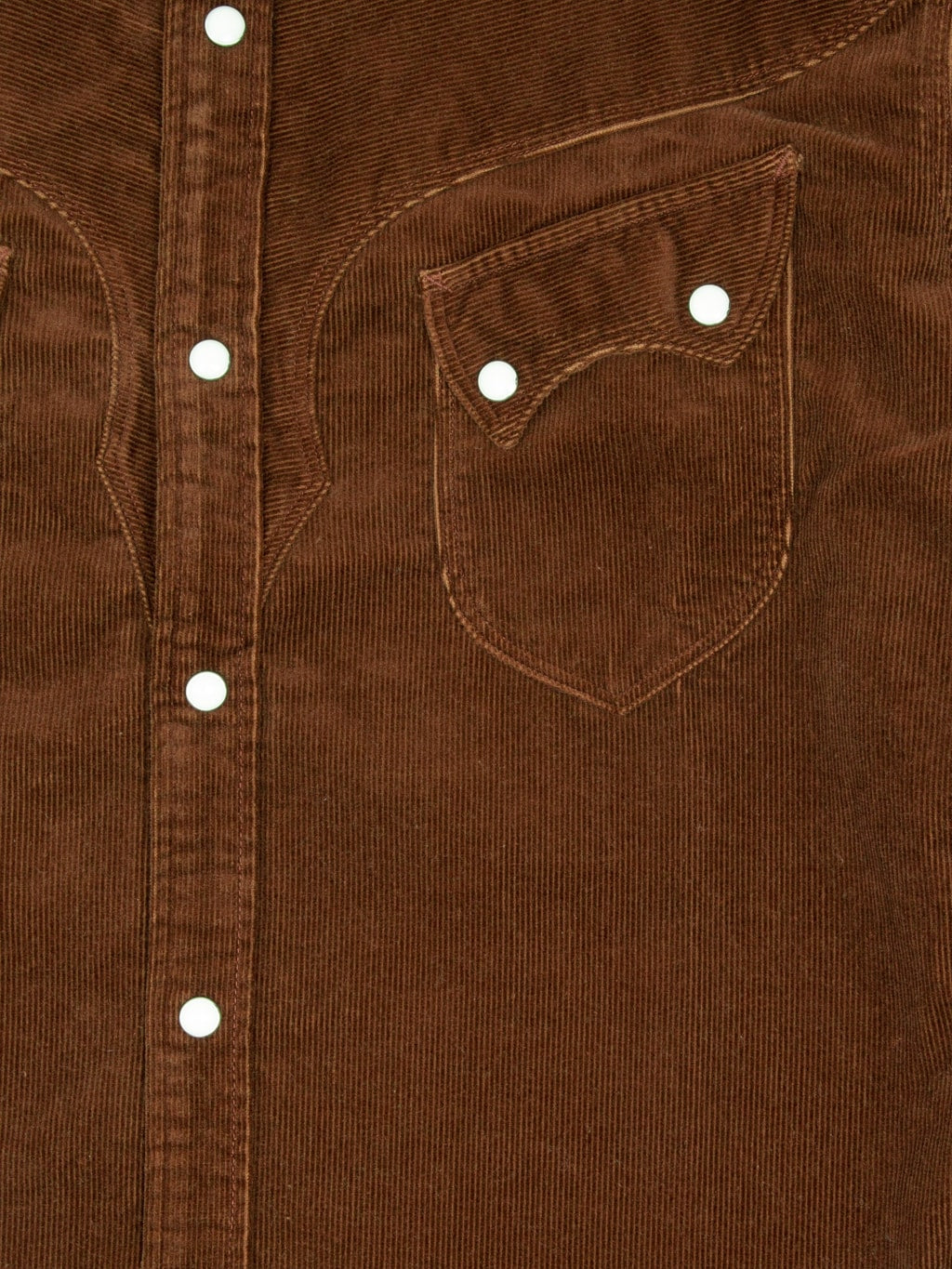 Stevenson Overall Co. Cody Shirt Brown Corduroy