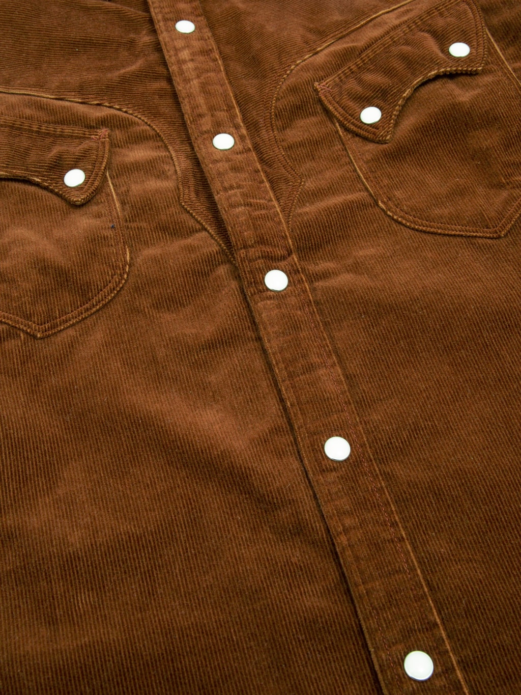 Stevenson Overall Co. Cody Shirt Brown Corduroy