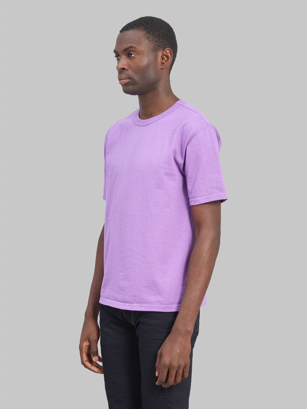 Studio D'Artisan 9913 Loopwheel T-Shirt Purple