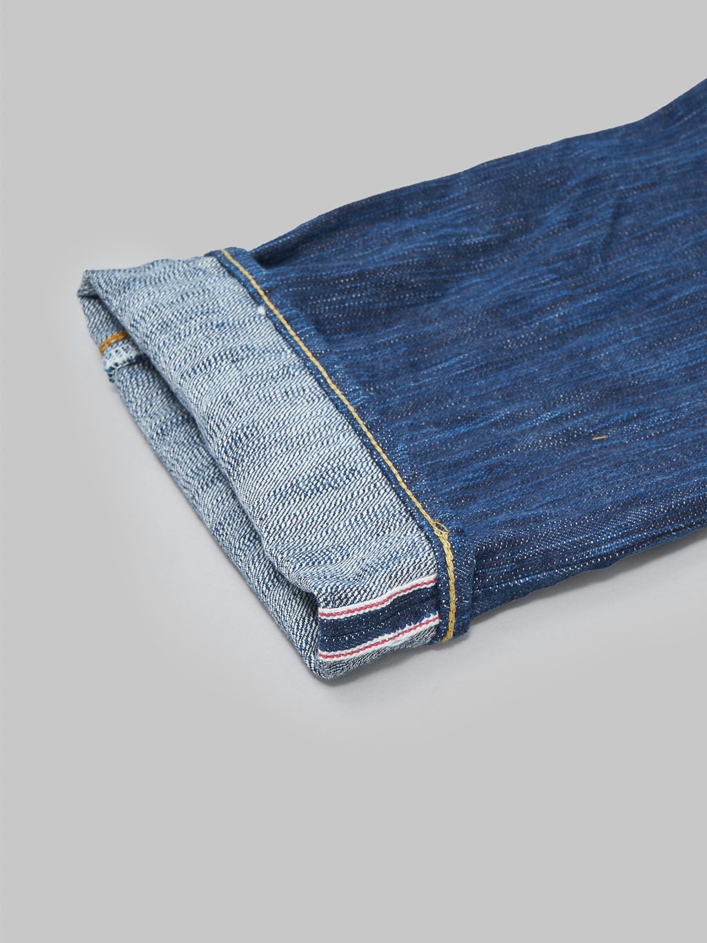 Studio dartisan tokushima awa shoai regular straight jeans selvedge stitching