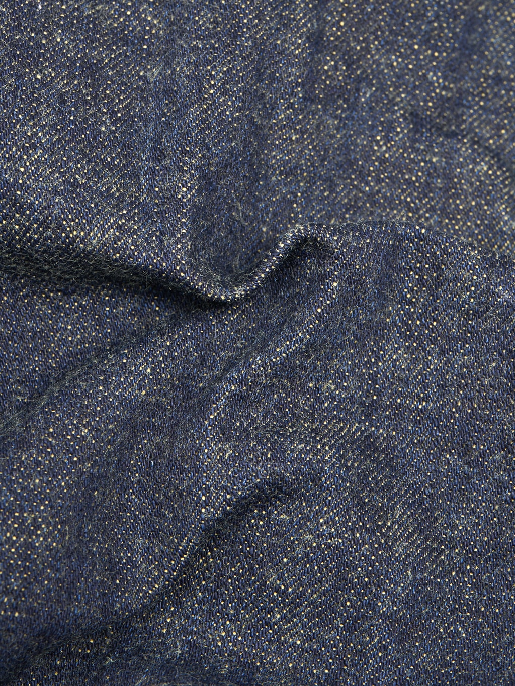 Tanuki soga selvedge denim type II jacket cotton fabric texture