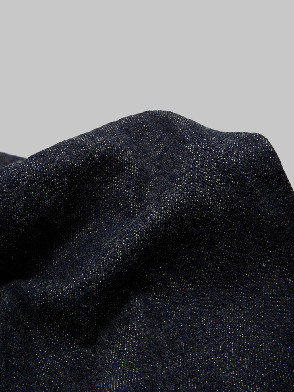 Tanuki Zetto Benkei High Tapered Jeans fabric texture