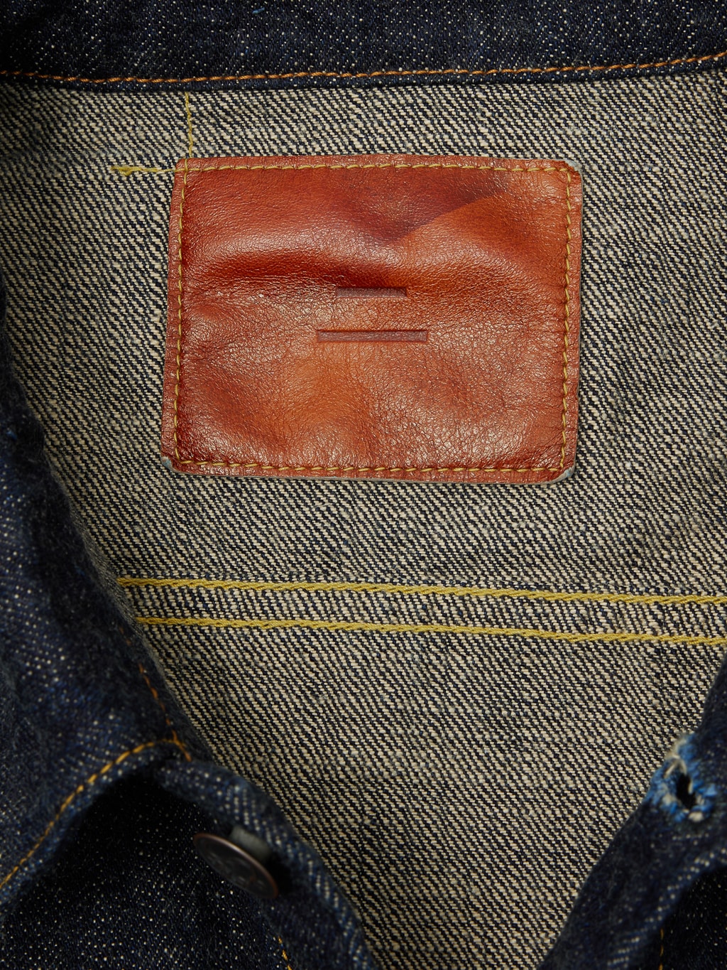 Tanuki zetto benkei type III jacket authentic leather patch
