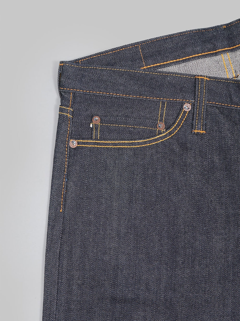 The Flat Head D306 14.5oz Tight Tapered Jeans